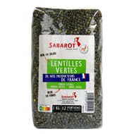 Sabarot cello lentilles vertes 1kg