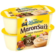 La Laitière crème dessert maronsui's 4x85g