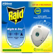 Raid electrique night&day mouches moustiques &tigres 2 recharges