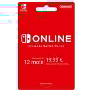 Nintendo switch subscription 12 Mois