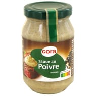 Cora sauce poivre bocal 245g