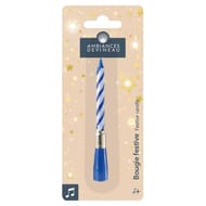 Bougie musicale rose, blanc ou bleu