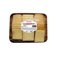 Fromage pour raclette nature,  3 poivres, fumée 800g