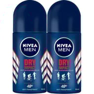 Nivea déodorant bille homme dry impact lot x6 50ml