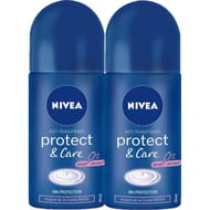 Nivea déodorant bille femme protect & care lot 6 50ml