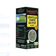 Sabarot lentilles vertes du puy AOC étui 450g
