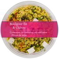 Boulgour fin et chevre tomates mi-sechees au basilic 280gr