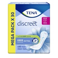 Tena discreet extra serviette mégapack x30