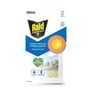 Raid essentials piège à mouche et mouche à fruits stickers fenetres x2