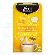 Yogi infusion détox énergie bio 15 sachets 27g