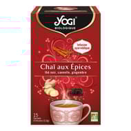 Yogi infusion chaï aux épices bio 15 sachets 30g