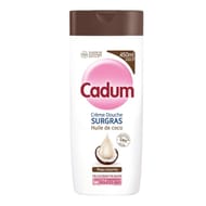 Cadum crème douche surgras huile de coco peau nourrie 450 ml