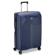 Valise rigide 77cm bleu ordener