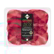 Citterio bresaola 1878  i.g.p sans gluten et protéines de lait mini 9 tranches 80g