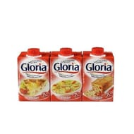 Gloria lait entier concentré non sucré 7,5% de mat.gr 3 x 200 ml
