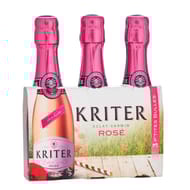 Kriter vin mousseux rosé 3 x 20cl 11.5% Vol.