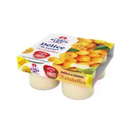 Alsace Lait délice de yaourt aux fruits d'Alsace mirabelle 4x125g