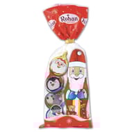 Rohan chocolat père noël et boules sachet 140g