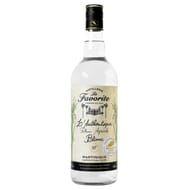 La favorite l'authentique rhum blanc agricole 1l 50%vol
