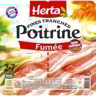 Herta poitrine fumée 2x7 tranches 2 x100g