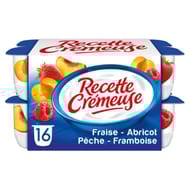 Recette crémeuse panaché 16x125g