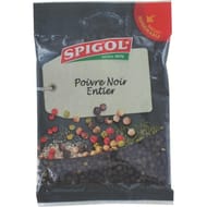 Spigol poivre noir entier sachet de 60g