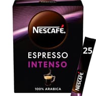 Nescafé Espresso Intenso - Café soluble 100% arabica - 25 sticks - 45g