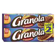 Granola biscuits chocolat au lait 2x200g