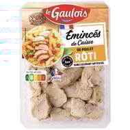 Le Gaulois émincés cuisse de poulet nature 180g