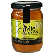 Miel besacier miel de fleurs biologique 350g