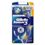 Gillette sensor3 jetables x6