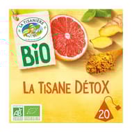La tisaniere bio detox x20 30g