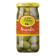 Le brin d'olivier olives vertes fourrées aux amandes 200g