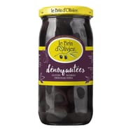 Brin d"olivier olives noires dénoyautées 210g