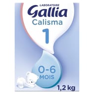 Gallia calisma lait poudre 1er âge de 0 à 6 mois 2x600g
