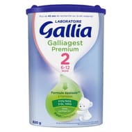 Gallia galliagest premium 2ème âge de 6 à 12 mois 820g