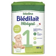Blédilait premium formule épaissie 1er âge de 0 à 6 mois 820g