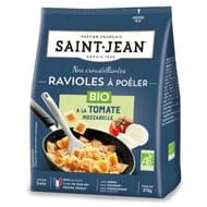 Saint jean ravioles à poêler tomate mozzarella bio 310g