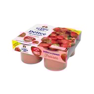Alsace Lait délice de yaourt fraise 4x125g