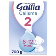 Gallia calisma lait poudre 2ème âge de 6 mois à 12 mois 2x350g