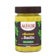 Alélor moutarde au basilic sans additifs graines françaises 200G