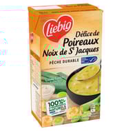 Liebig délice de poireaux aux noix de st jacques msc 1030g