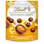 Lindt sensation crispy céréales grillées goût pop-corn 140g