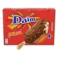 Daim bâtonnets caramel x4 258g