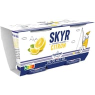 Skyr danone du monde citron 2x140g