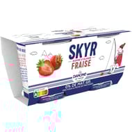 Skyr Danone du monde fraise 2x140g
