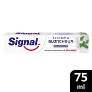 Signal dentifrice systeme blancheur bicarbonate 1 semaine 75ml