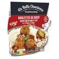 La belle chaurienne boulettes de boeuf sauce tomates riz 300g