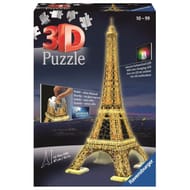 Ravensburger 3D puzzles les building tour eiffel night edition