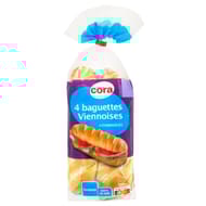 Cora 4 baguettes viennoises 340g
